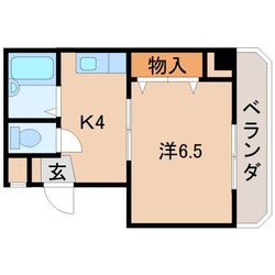 アンビアンテ田中町の物件間取画像